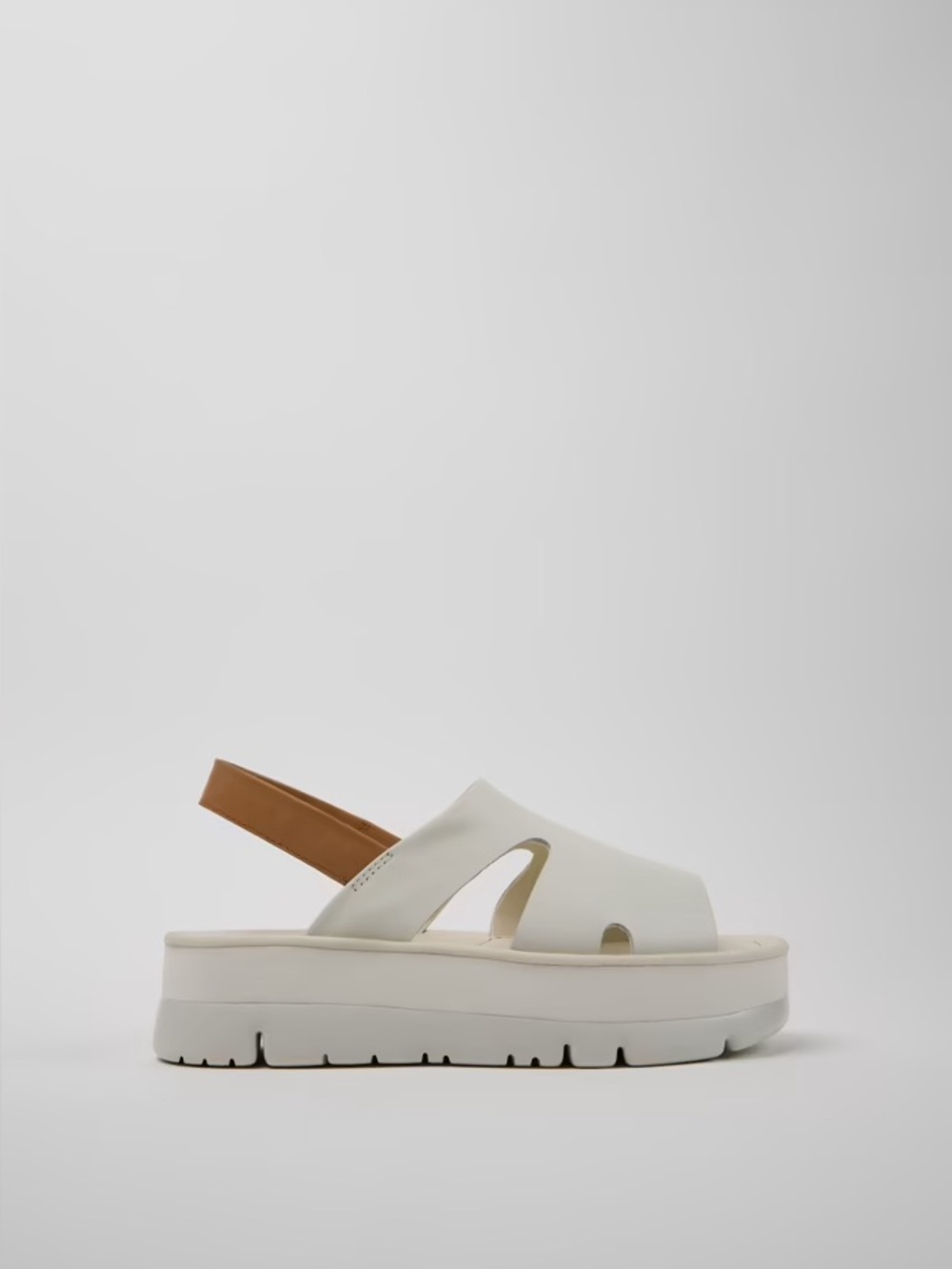 Women Camper Oruga Up Sandals - white natural